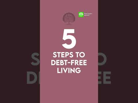 5 Steps: Path to Debt Free Living #financialliteracy #financialplanning #financialwisdom